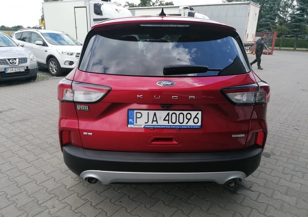 Ford Kuga cena 79900 przebieg: 51900, rok produkcji 2020 z Dąbrowa Tarnowska małe 436